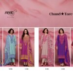 Kimora Chand Tare -2 Muslin Digital Suit - 6 Designs @ ₹2250 | Resham Embroidery Chinnon Dupatta