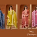 Ibiza Parampara  Banarasi Silk Jaquard Suit