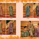 Jay Vijay Gulzaar Gali Organza Jacquard Printed Suit - 6 Designs @ ₹2685 | Tissue Zari