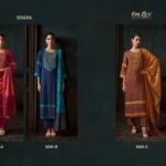 Omtex Sivara Muslin Silk Digital Print Suit with Embroidery Patch