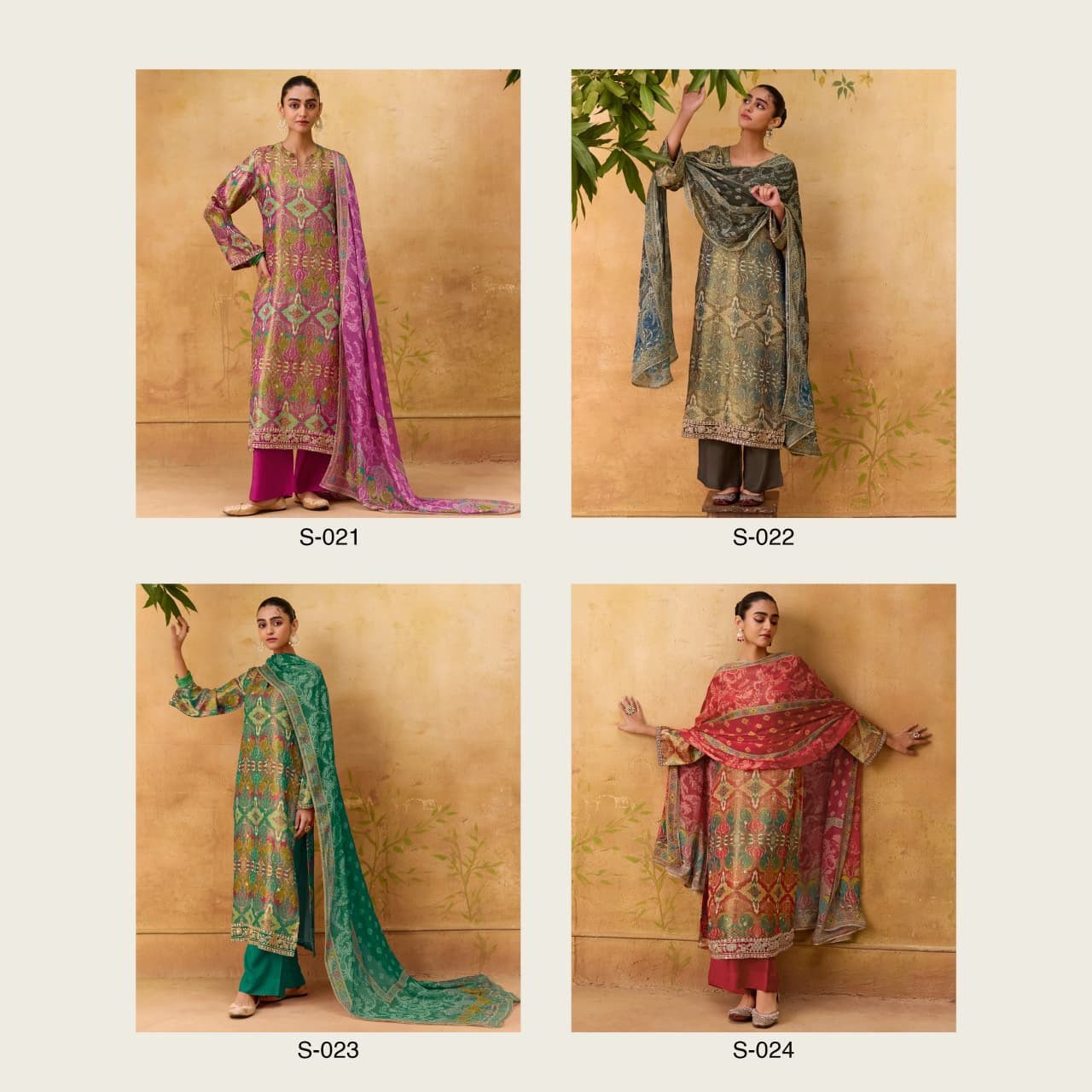 Kimora Royal Pure Kanjivaram Weaving Bead Cutdana Suit