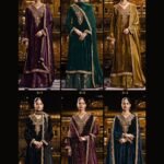 Aiqa Sabr Pure Viscose Velvet Fancy Khatli Work Suit - 6 Pcs Rate 3891