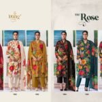 Rangati Prints The Rose Pure Pashmina Digital Print Suit - 6 Pcs Rate 1199