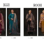 Kesar Rooh Pure Viscose Pashmina Twill Designer Embroidery Suit - 4 Pcs Rate 1750