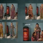 Jay Vijay Purani Dak Premium Pashmina Digital Print Applique Border Patch Work Suit - 6 Pcs Rate 1950